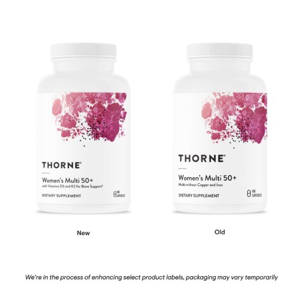 Suplemento diario para mujeres 50+ THORNE multivitamínico