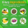 Suplemento diario natural NutriGout para salud articular y renal