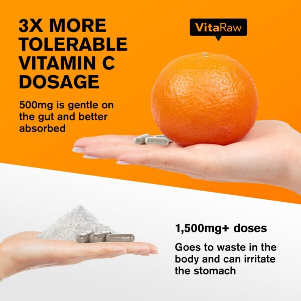 Suplemento diario VitaRaw vitaminas sistema inmune y saúco