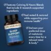 Suplemento dietético de melatonina Dr Mercola para descanso
