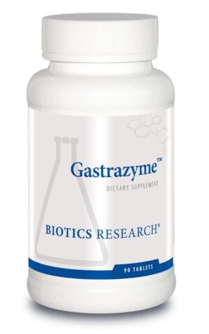 Suplemento digestivo Biotics Research Gastrazyme 90 tabletas