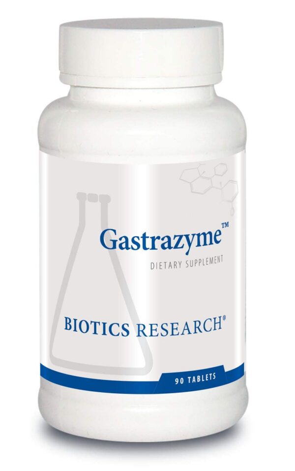Version 1.0.0 Suplemento digestivo Biotics Research Gastrazyme 90 tabletas