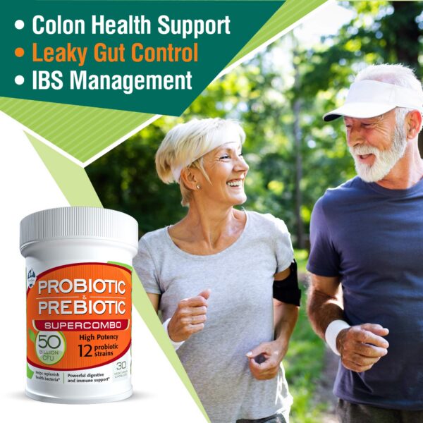 Suplemento digestivo TAIGASEA con 12 cepas probióticas activas