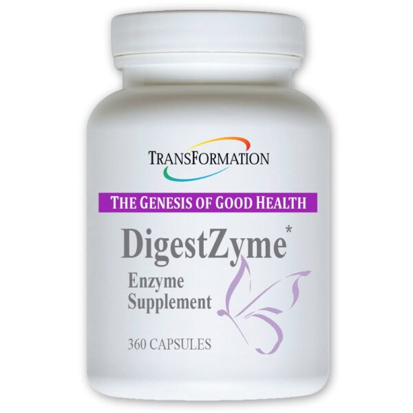 Suplemento DigestZyme 360 cápsulas para digestión saludable