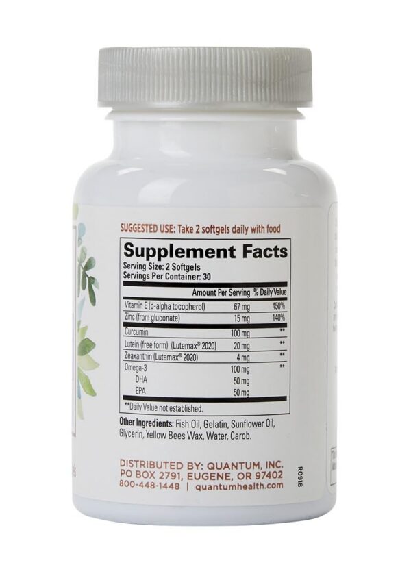 Version 1.0.0 Suplemento Digital Blue ingredientes luteína, zeaxantina y curcumina