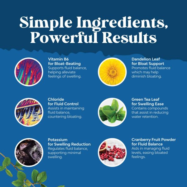 Version 1.0.0 Suplemento diurético natural Water Away cápsulas para hombres y mujeres