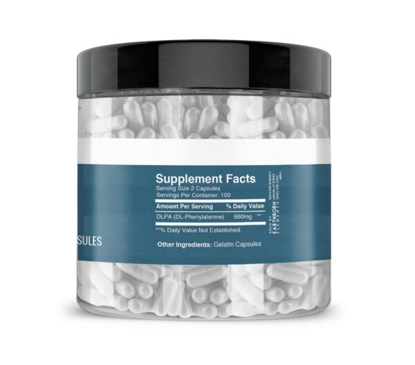 Suplemento DL-Fenilalanina Earthborn Elements presentación