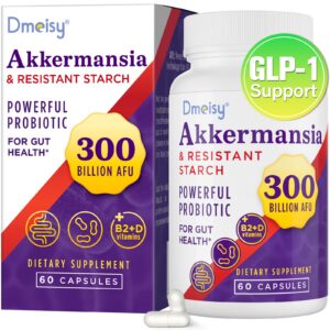 Version 1.0.0 Suplemento Dmeisy Akkermansia GLP-1 300 mil millones AFU 60 cápsulas