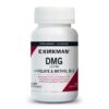 Suplemento DMG 125 mg con folato y metil B12 Kirkman frasco