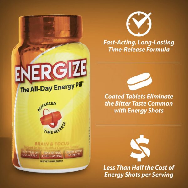 Version 1.0.0 Suplemento energético iSatori Energize tabletas liberación prolongada