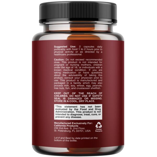 Supplemento energético natural Horny Goat Weed con maca