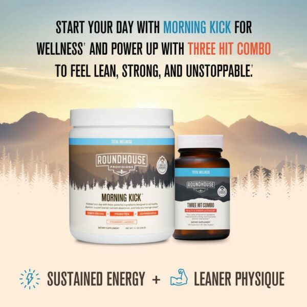 Suplemento energética con probióticos y colágeno Morning Kick 30 porciones
