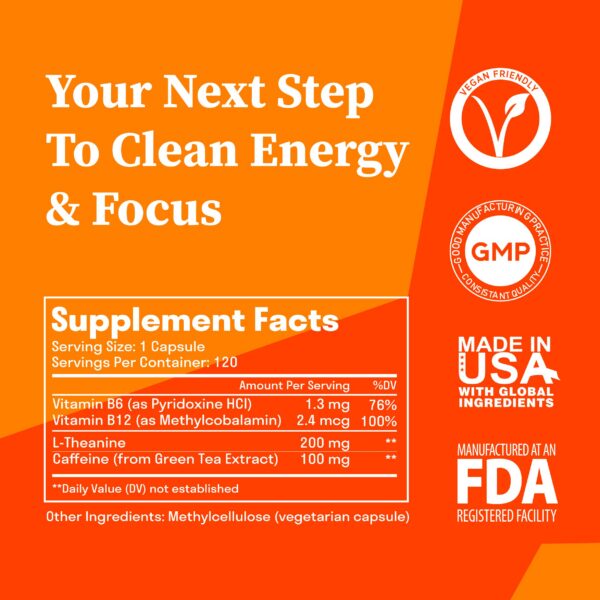 Suplemento para enfoque Aromatik con cafeína y vitaminas