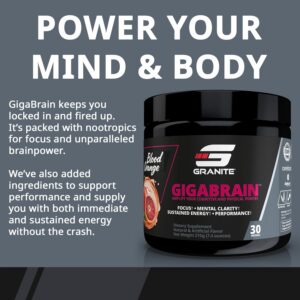 Suplemento de enfoque cognitivo GigaBrain