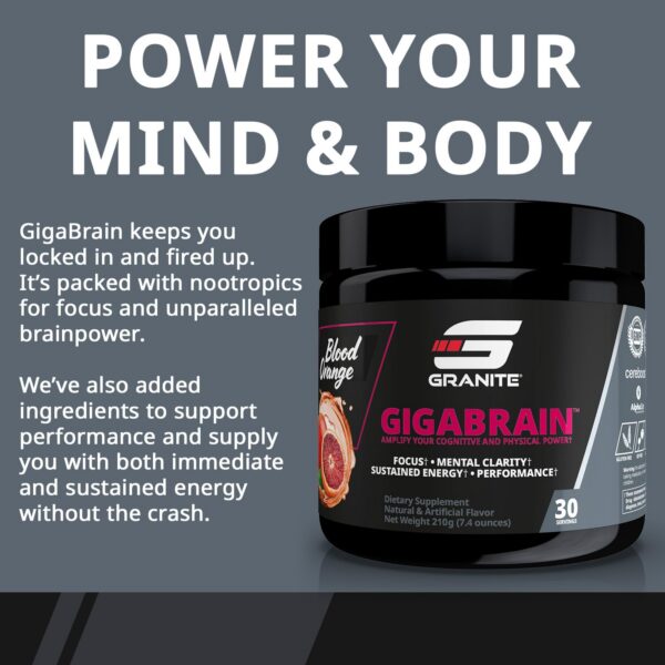 Suplemento de enfoque cognitivo GigaBrain