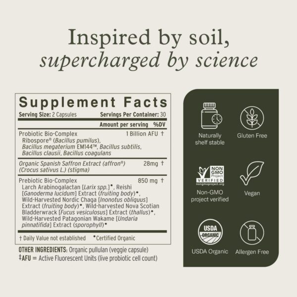 suplemento enviromedica terraflora probióticos prebióticos naturales