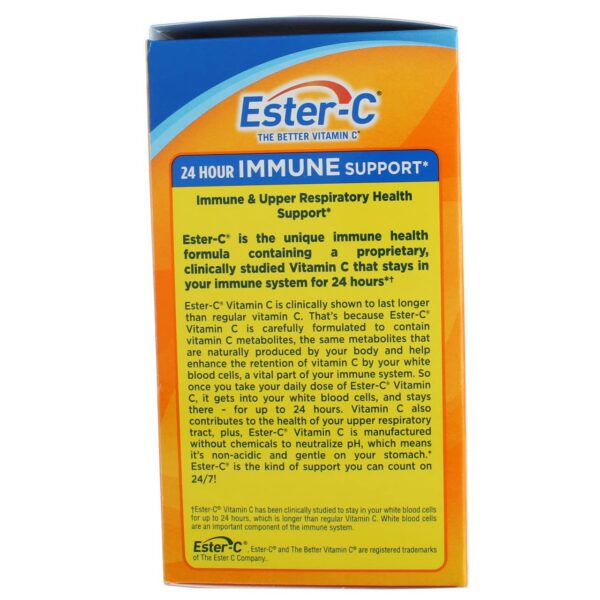 Suplemento Ester-C vitamina c 1000 mg tabletas vegetarianas