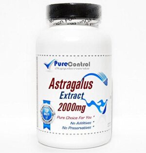 Suplemento extracto de Astrágalo 200mg 200 cápsulas PureControl
