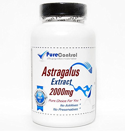 Suplemento extracto de Astrágalo 200mg 200 cápsulas PureControl