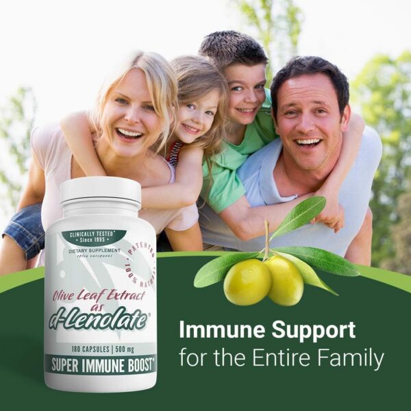 Extracto hoja de olivo d-Lenolate apoyo inmune natural