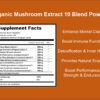 Suplemento de extracto de hongos para energía y enfoque Jetsu