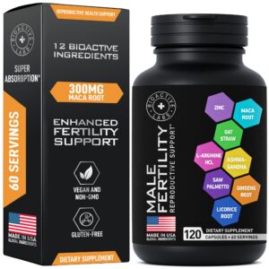 Suplemento de Fertilidad para Hombres BIOACTIVE LABS