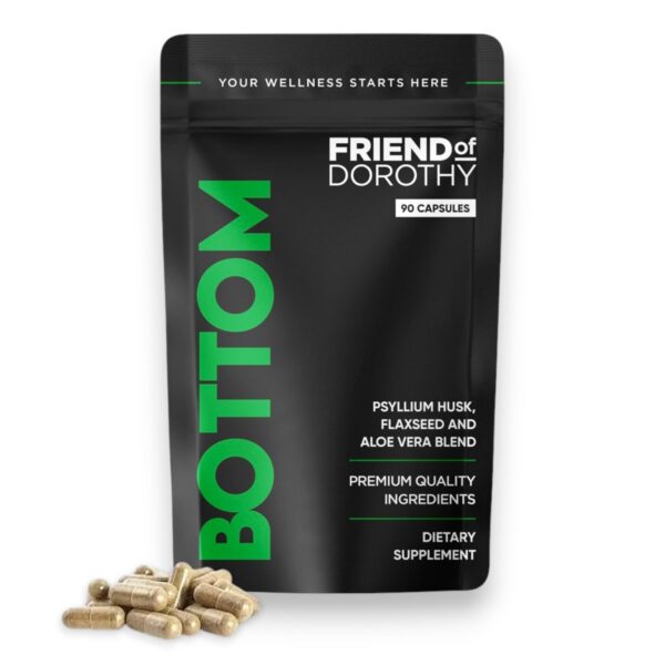Suplemento fibra BOTTOM Friend of Dorothy 90 cápsulas veganas