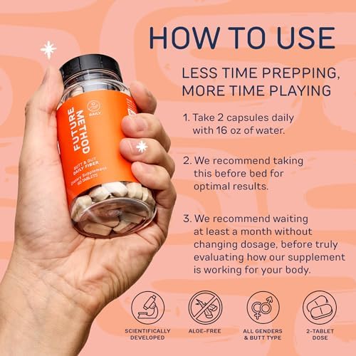 Suplemento de fibra para mujeres y hombres FUTURE METHOD 60ct