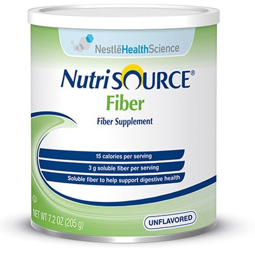 Suplemento de fibra Nutrisource en polvo 7.2 oz paquete de 4