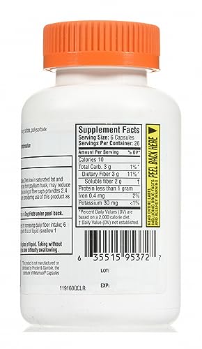 Suplemento de fibra soluble para rutina diaria Health Choice