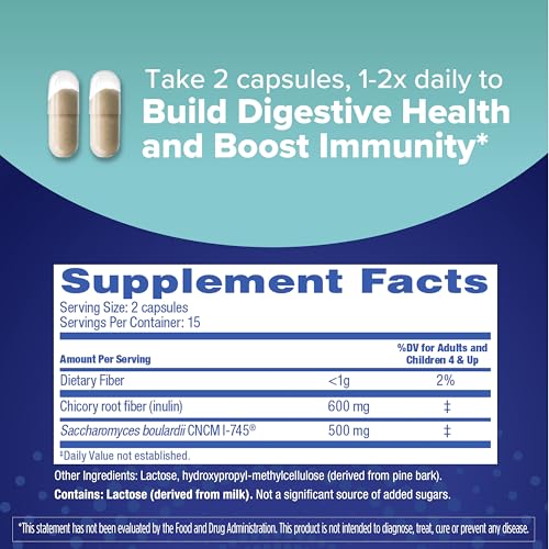 Suplemento para flora digestiva y sistema inmune Florastor