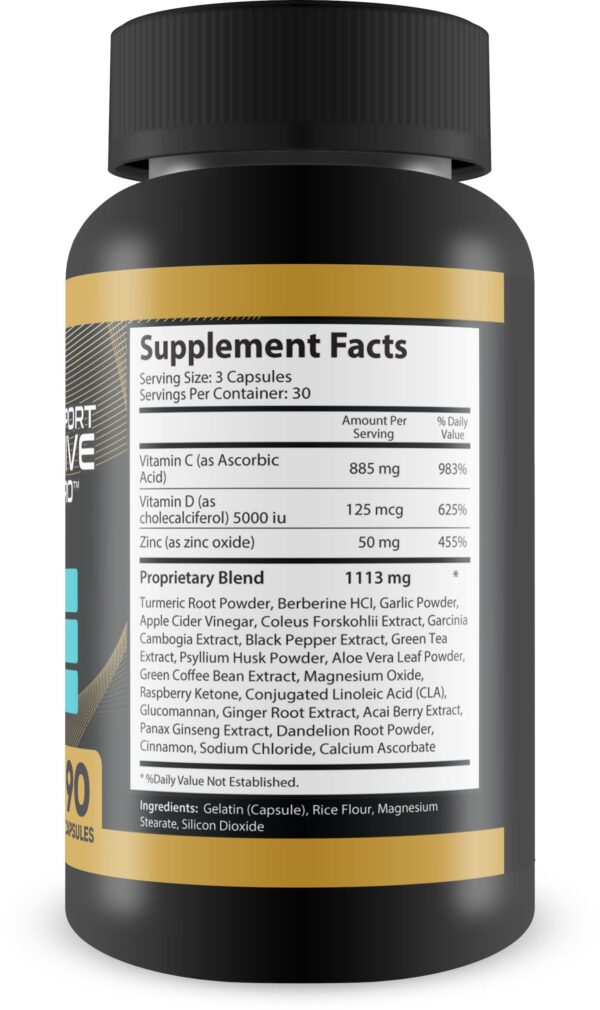 Version 1.0.0 Suplemento Fluxactive Complete Pro con ingredientes naturales y vitaminas