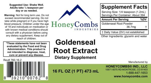 Suplemento Fórmula CF líquido 16 fl oz para resfriados