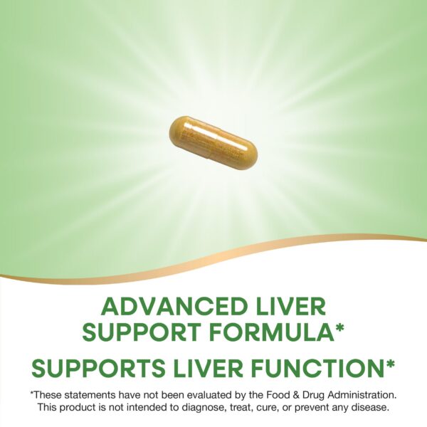 Suplemento fórmula herbal cardo mariano y alcachofa para hígado