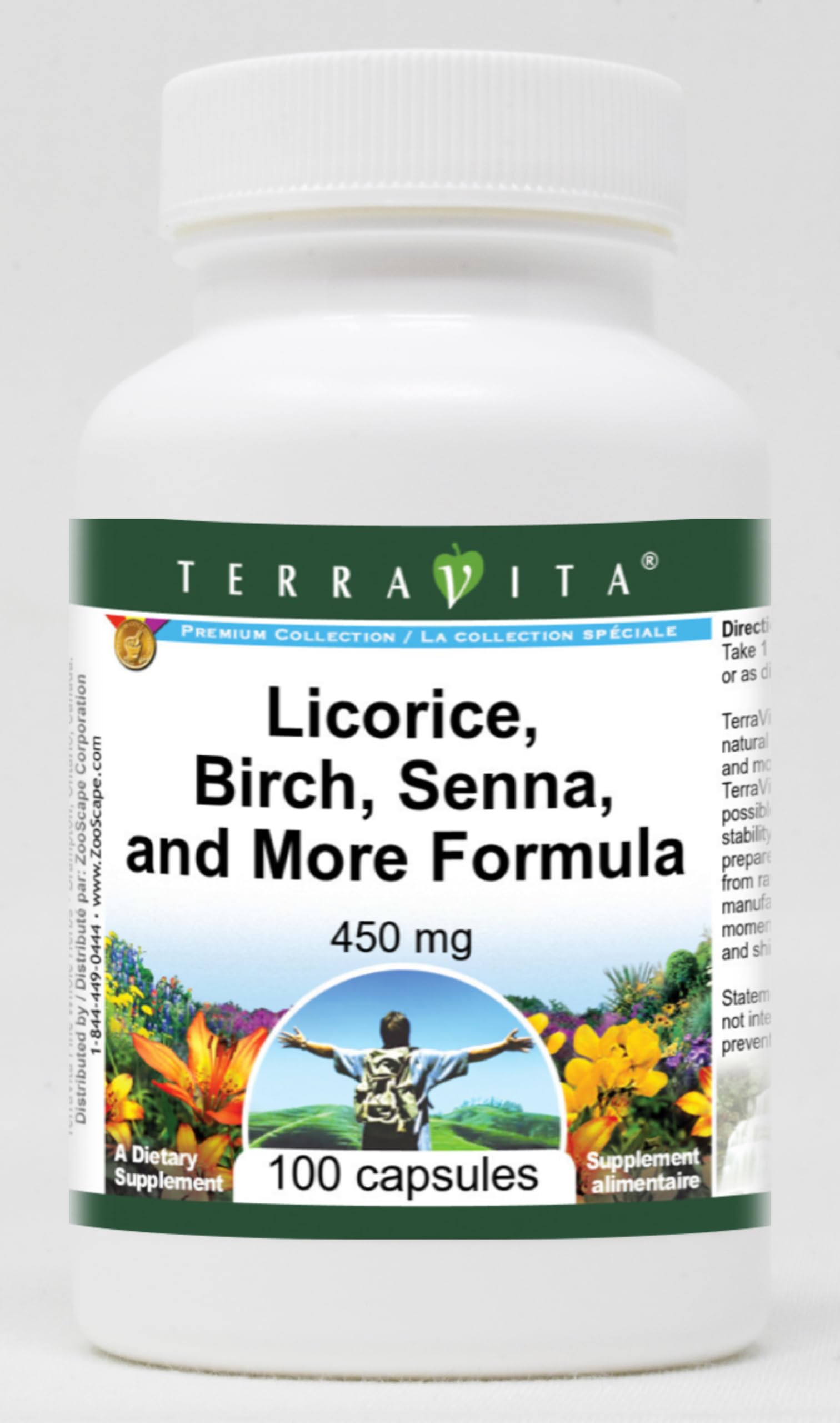 Licorice, Birch, Senna Formula, 450 mg