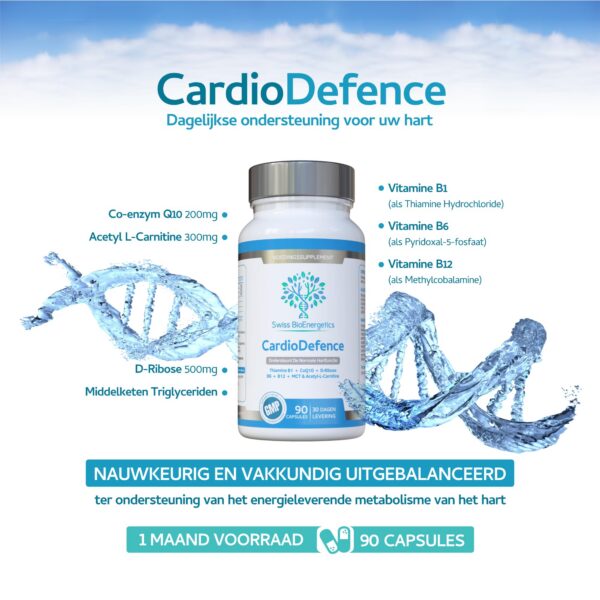 Version 1.0.0 Suplemento para función normal del corazón CardioDefence