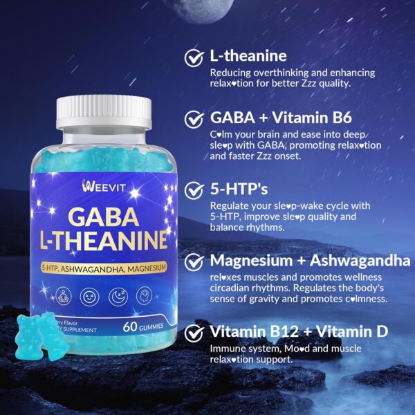 Version 1.0.0 Suplemento de GABA y L-Teánica para calma mental y relajación