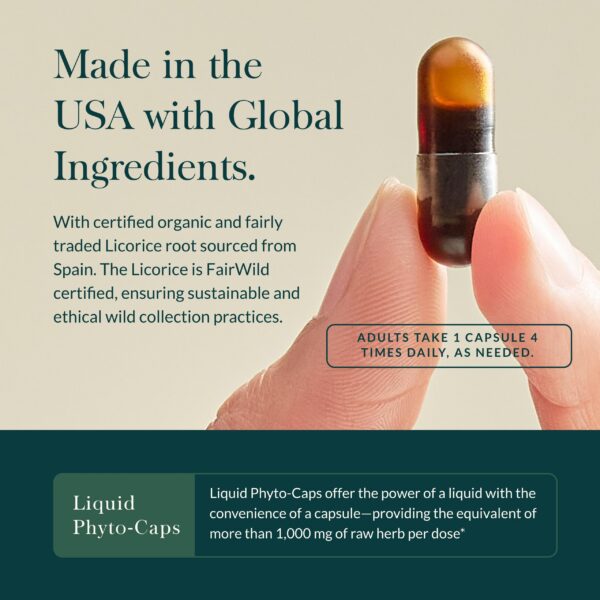 Suplemento Gaia Herbs para salud femenina natural