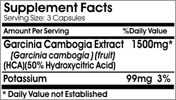 Version 1.0.0 Suplemento Garcinia Cambogia 90 cápsulas sin aditivos Naturetition