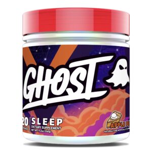 Version 1.0.0 Suplemento GHOST Sleep sabor pastel de manzana