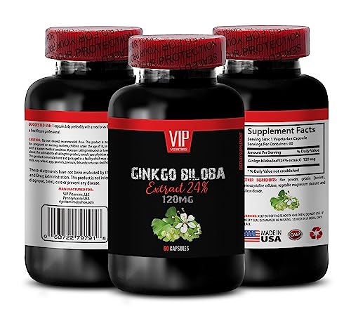 Suplemento de Ginkgo Biloba para energía cerebral