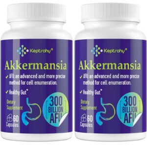 Suplemento GLP-1 Keptrohy 120 cápsulas probiótico Akkermansia