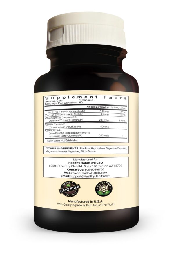 Version 1.0.0 Suplemento glucosalud con ekstra de Banaba y Canela de Ceilán