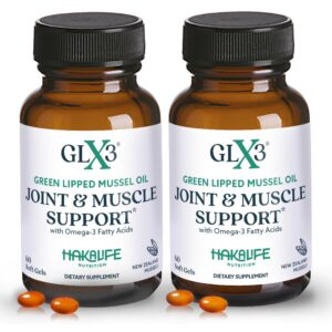Suplemento GLX3 Omega-3 con aceite de mejillón verde