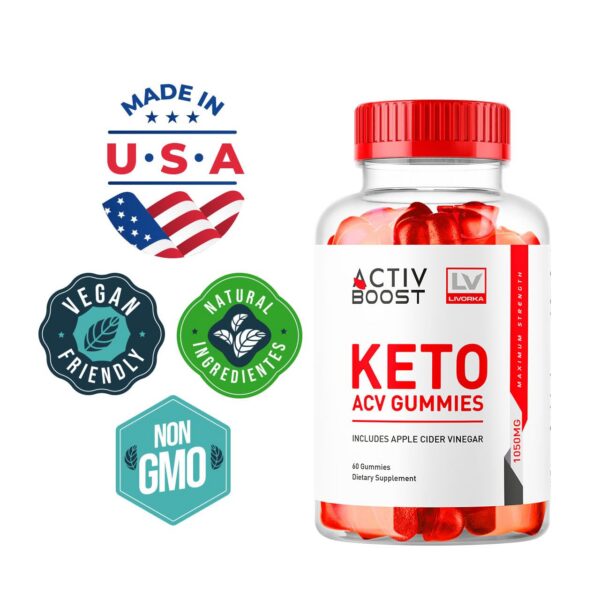 Suplemento gomitas ActivBoost keto 60 unidades