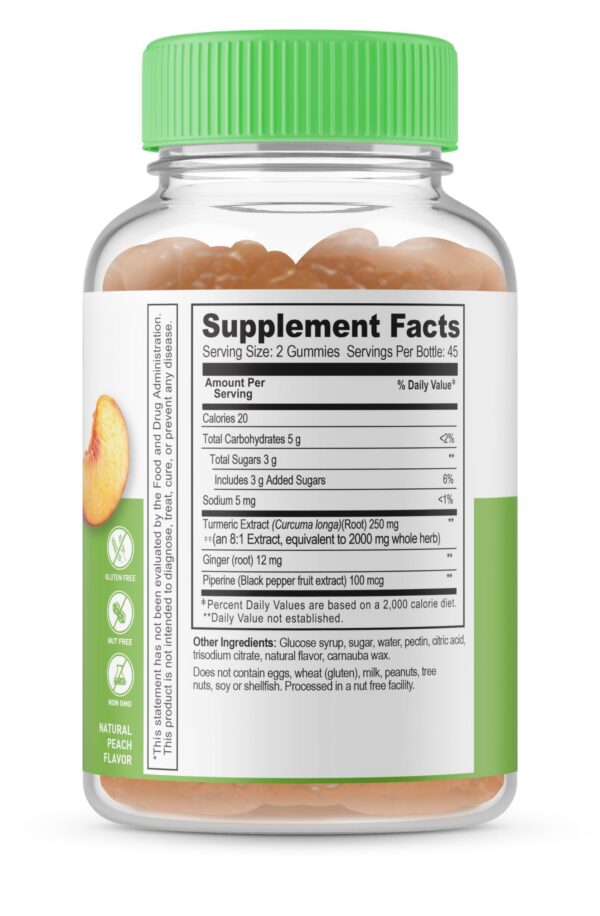Suplemento natural gomitas antiinflamatorio Lifeable 2000mg