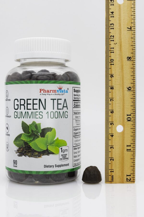 Suplemento gomitas antioxidantes té verde Pharmvista