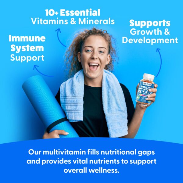 Suplemento de gomitas multivitamínicas para adolescentes