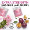 Suplemento en gomitas para uñas y piel fuertes y sanas