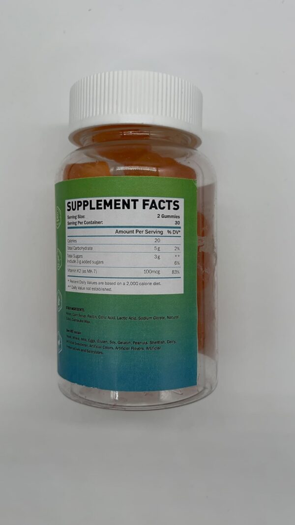 suplemento gomitas vitamina k2 mk7 fuerza extra